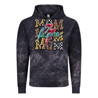 Cloud Black Mom Race Vintage Hoodie - RacoonDesign