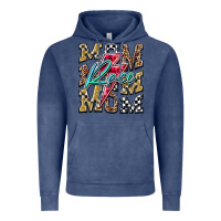 Vintage Denim Mom Race Vintage Hoodie - RacoonDesign