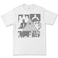 White gurps illuminati classic Premium Tee - linhVisuals