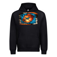 Black Basketball Lips Urban Hoodie - Jasminsmagicworld