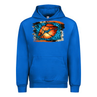 Cobalt Basketball Lips Urban Hoodie - Jasminsmagicworld