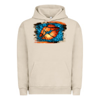 Pigment French Oak Basketball Lips Urban Hoodie - Jasminsmagicworld
