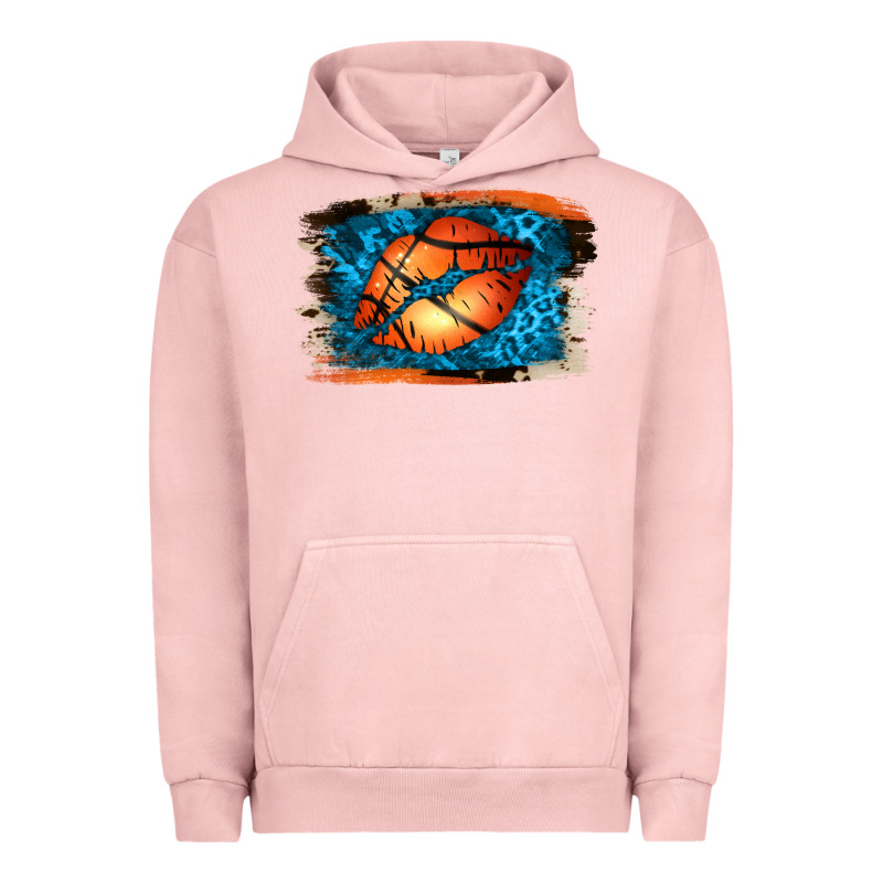 Basketball Lips Urban Hoodie by Jasminsmagicworld | Teevron