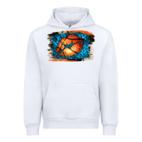 White Basketball Lips Urban Hoodie - Jasminsmagicworld