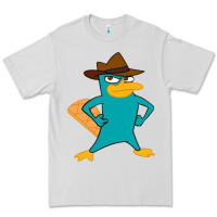 Dove Grey phineas and ferb, agent p, perry the platypus Premium Tee - linhVisuals