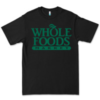 Black whole foods market Premium Tee - linhVisuals
