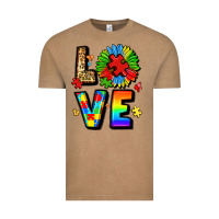 Vintage Coffee autism love Vintage Tee - LillyAllenDesigns