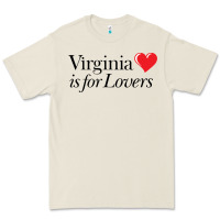 Bone Virginia Is For Lovers Premium Tee - linhVisuals