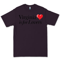 Plum Virginia Is For Lovers Premium Tee - linhVisuals