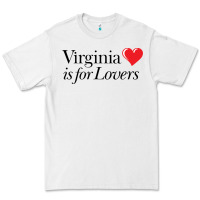 White Virginia Is For Lovers Premium Tee - linhVisuals