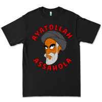 Black Ayatollah Assahola Premium Tee - linhVisuals