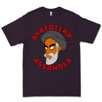 Plum Ayatollah Assahola Premium Tee - linhVisuals