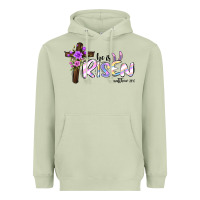 Matcha easter he is risen matthew 28 6 Heavyweight Hoodie - Jasminsmagicworld