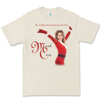 Mariah Carey Merry Christmas Vintage Retro Premium Tee | Teevron