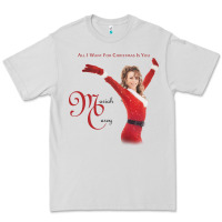 Dove Grey Mariah Carey Merry Christmas vintage retro Premium Tee - linhVisuals