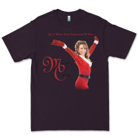 Plum Mariah Carey Merry Christmas vintage retro Premium Tee - linhVisuals