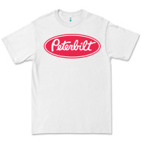White Peterbilt Premium Tee - linhVisuals