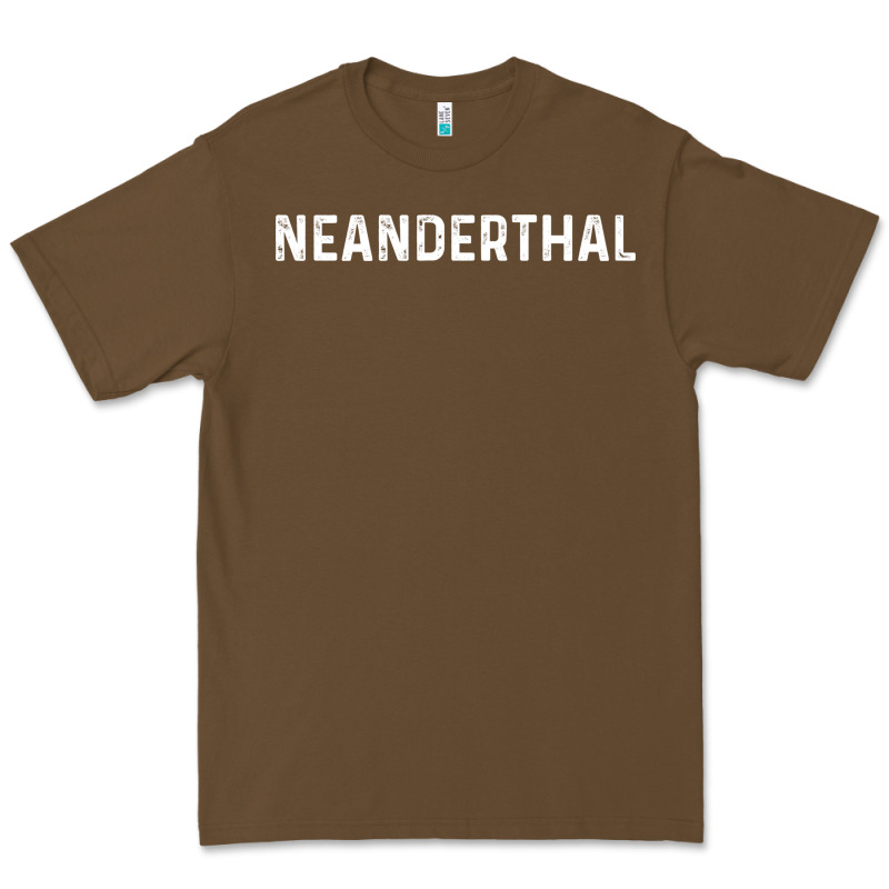 Neanderthal Funny Gift For Texas Neanderthals Premium Tee by linhVisuals | Teevron