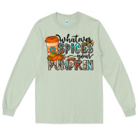 Matcha whatever spices your pumpkin Long Sleeve Tee - CowhideDigitalArt
