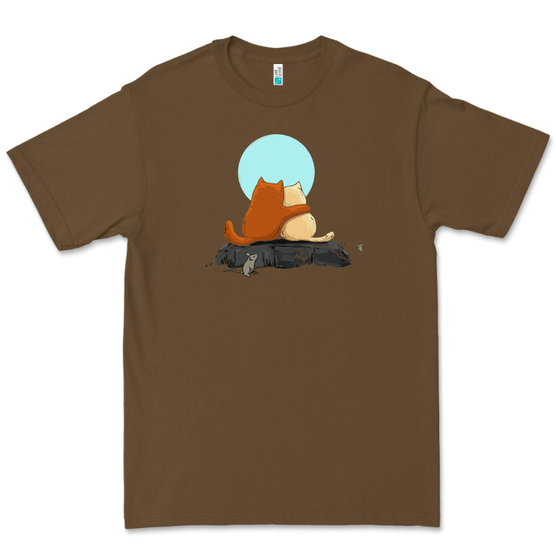 Two Cats Premium Tee by linhVisuals | Teevron