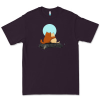 Plum two cats Premium Tee - linhVisuals