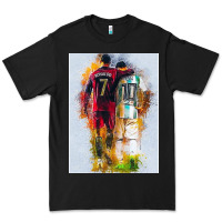 Black messi and ronaldo Premium Tee - linhVisuals