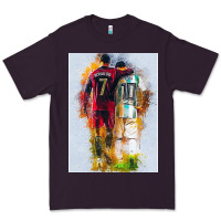 Plum messi and ronaldo Premium Tee - linhVisuals