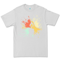 Dove Grey candle t  shirt c a n d l e i n k s p l a s h t  shirt Premium Tee - linhVisuals