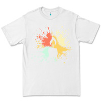 White candle t  shirt c a n d l e i n k s p l a s h t  shirt Premium Tee - linhVisuals