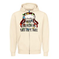 Sandshell merry christmas shitter's full,  christmas vacation Zipper Hoodie - Jasminsmagicworld