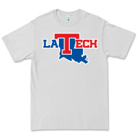 Dove Grey louisiana tech bulldogs Premium Tee - linhVisuals