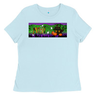 Baby Blue halloween mini 11 oz mug Ladies Tee - BundleAndBundleShop
