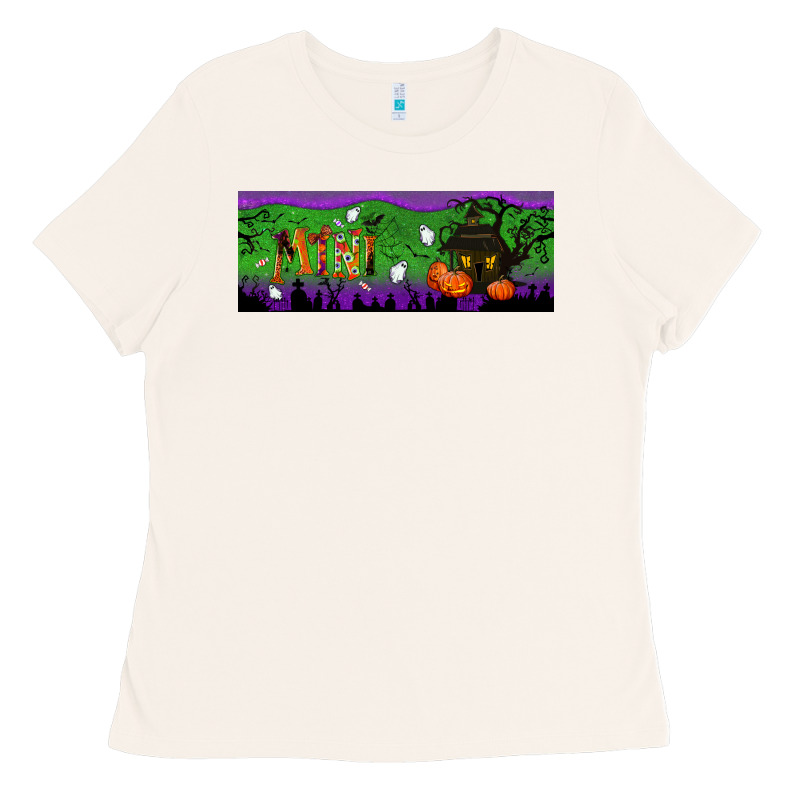 Halloween Mini 11 Oz Mug Ladies Tee by BundleAndBundleShop | Teevron