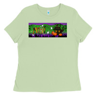 Matcha halloween mini 11 oz mug Ladies Tee - BundleAndBundleShop