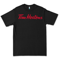 Black Tim Hortons Premium Tee - linhVisuals