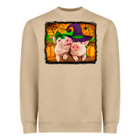 Mushroom halloween pigs Heavyweight Sweatshirt - Jasminsmagicworld