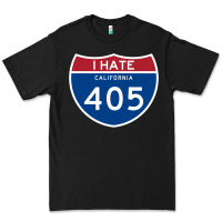 Black los angeles california interstate 405 (i 405) sweatshirt Premium Tee - linhVisuals