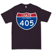 Plum los angeles california interstate 405 (i 405) sweatshirt Premium Tee - linhVisuals