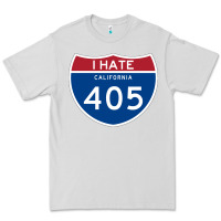 Dove Grey los angeles california interstate 405 (i 405) sweatshirt Premium Tee - linhVisuals