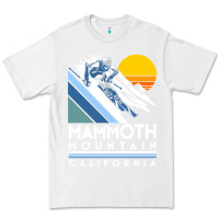 White mammoth mountain california retro ski sweatshirt Premium Tee - linhVisuals