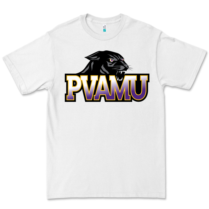 Prairie View A&m Panthers And Lady Panthers Rectangle Patch Premium Tee by linhVisuals | Teevron