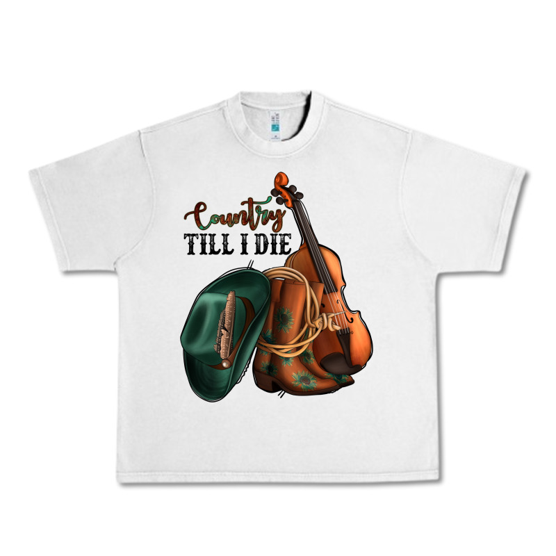 Country Till I Die Urban Heavy Tee by Jasminsmagicworld | Teevron
