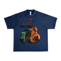 Navy country till i die Urban Heavy Tee - Jasminsmagicworld