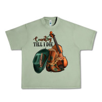 Oil Green country till i die Urban Heavy Tee - Jasminsmagicworld