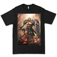 Black Warhammer Characters Premium Tee - linhVisuals