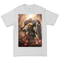 Dove Grey Warhammer Characters Premium Tee - linhVisuals