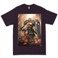 Plum Warhammer Characters Premium Tee - linhVisuals