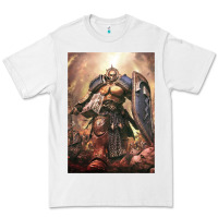 White Warhammer Characters Premium Tee - linhVisuals