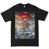 Black The Painted World Premium Tee - linhVisuals