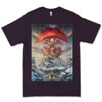 Plum The Painted World Premium Tee - linhVisuals
